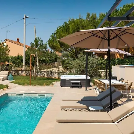 Modern Tia I With Outdoor Pool In Porec