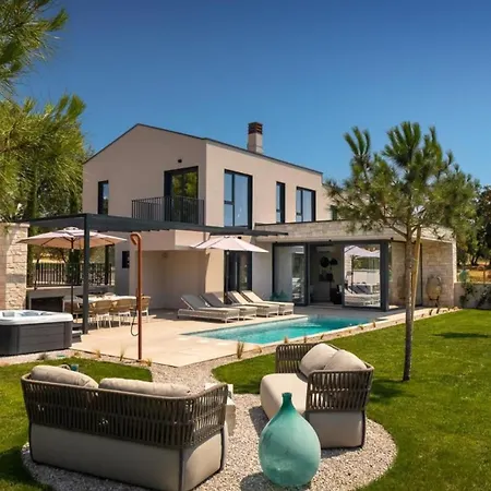 Modern Tia I With Outdoor Pool In Porec Villa